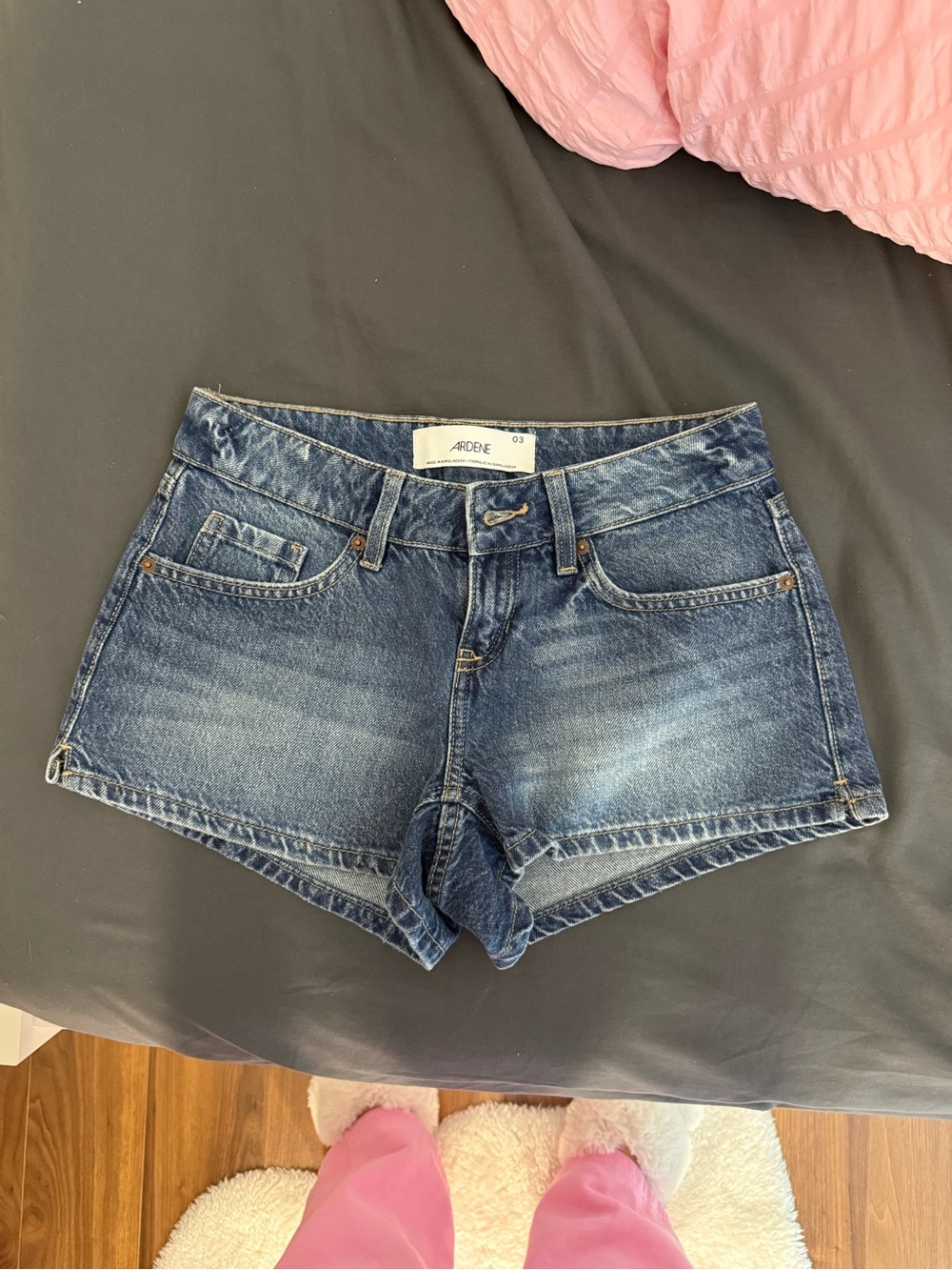 Ardene Dark Wash Denim Shorts